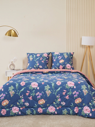 Постельное белье сатин с одеялом / Милонга