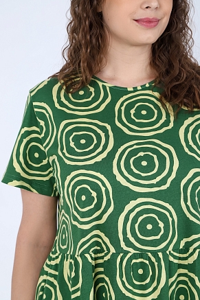 Женское платье Лабиринт-1 / зелёный