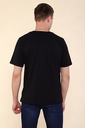 Мужская футболка Тату Дракона-4 2224 / Черный