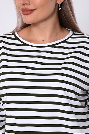 Женский лонгслив 731 / Хаки