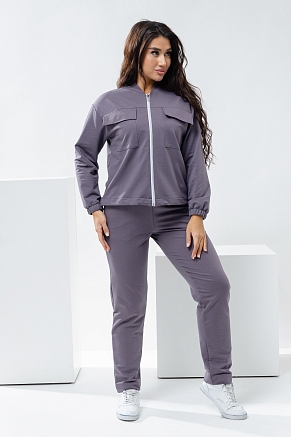 Женский костюм 24778 / серый