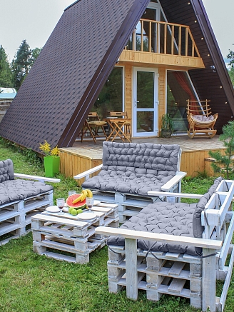 Матрас для садовой мебели арт. МО80 / Серый