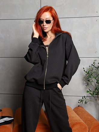 Женский костюм с брюками 2286/1 / Черный