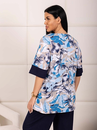 Женский костюм мод.2188 / Голубой