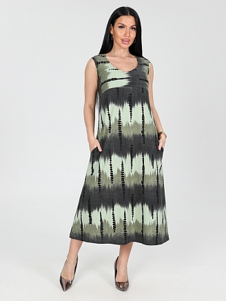 Женское платье Мираж ПлК-2916 / Северное сияние зеленое