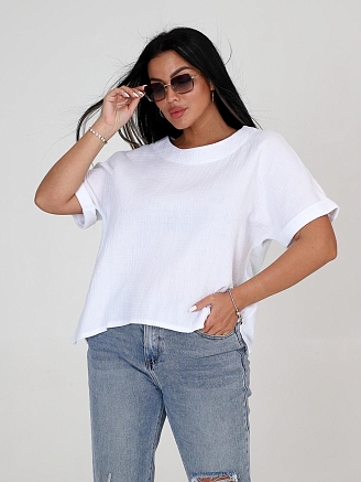 Женская футболка Джил / белый