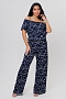 Женский комбинезон с брюками 2191/1 / Синий