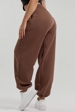 Женские брюки 36981 / коричневый