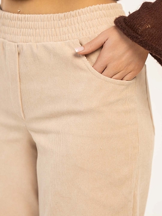 Женские брюки мод.1440/21 / Бежевый