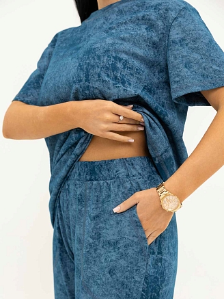 Женский костюм мод.2047 / Синий