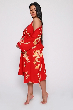 Женский комплект Мемуары 729 / Красный