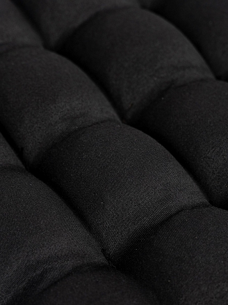 Подушка в автомобиль с гречневой лузгой арт. APG25 / Черный