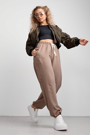 Женские брюки 36976 / капучино