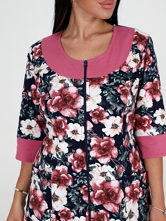 Женский халат ДАМСКИЙ ХК-245 / Шиповник