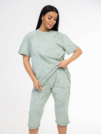 Женский костюм мод.2047/1 / Зеленый