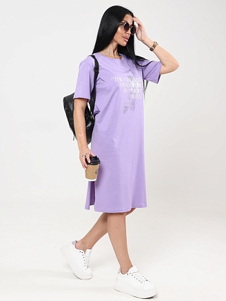 Женская туника Тетрамино / сиреневый