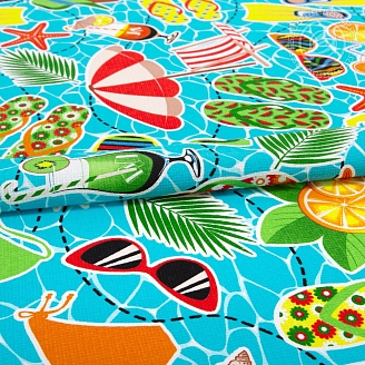 Полотенце банное вафельное №352 / Ривьера