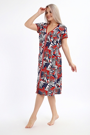 Халат женский 29013 / красный