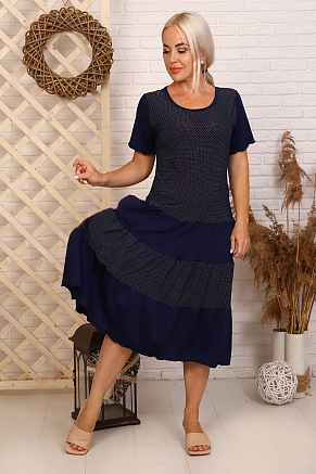 Женское платье 31525 / синий