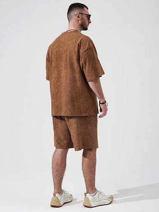 Мужской комплект "Винтаж" (бриджи) 2327-К / Коричневый