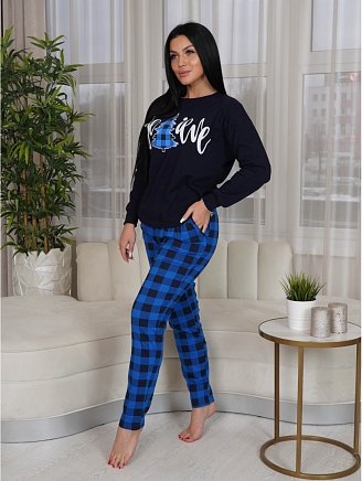 Женский костюм Морошка / Синий)