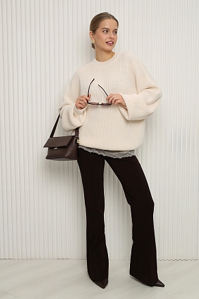 Женский джемпер 84505 / молочный
