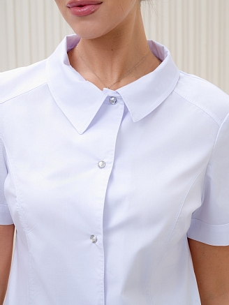 Рубашка медицинская женская М-240-0 Элит-145/Стрейч