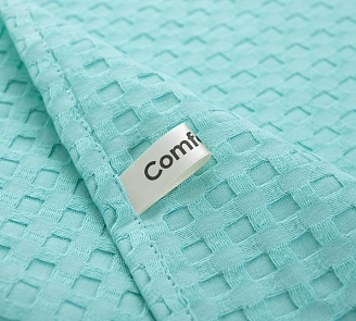 Полотенце банное вафельное полотно / Ментол П