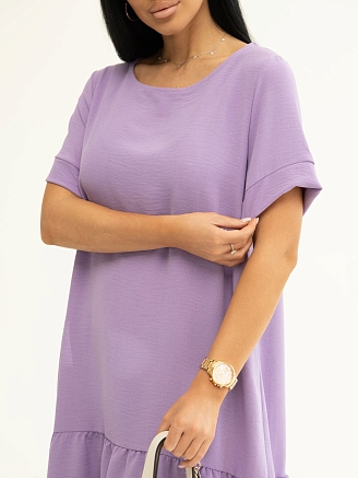 Женское платье мод.1425/10 / Сиреневый