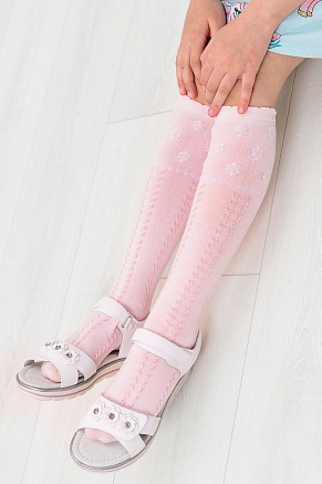 Детские гольфы Незабудка (набор 2 пары) / розовый