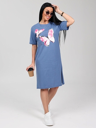 Женская туника Сипроета / индиго