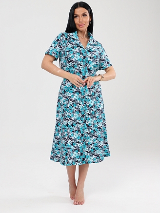 Женский халат ХК-546 / Изумрудная поляна