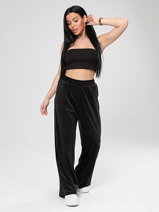 Женские брюки Марлена макси / черный