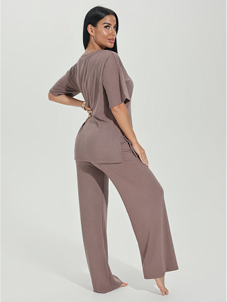 Женский костюм Палаццо / Кофе