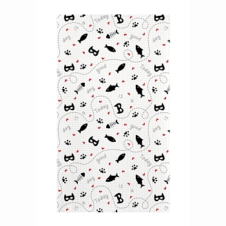 Набор кухонных вафельных полотенец "Самойловский Текстиль"  / Кот-герой