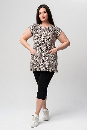 Женский костюм 21620 / коричневый