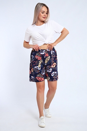 Шорты женские Цветник / Папоротник