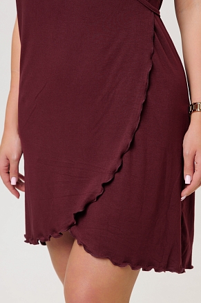 Женский халат 2278/2 / Бордовый