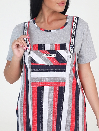 Женское платье Страйк ПлК-52 / Столицы красные