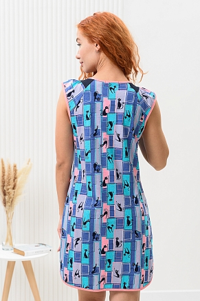 Халат женский 1183 / кошки