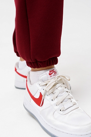 Женские брюки 14432 / винный