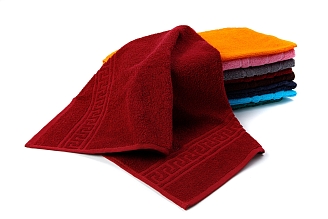 Полотенце махровое г/к Узбекистан 380 гр/м2 / 945-бордовый