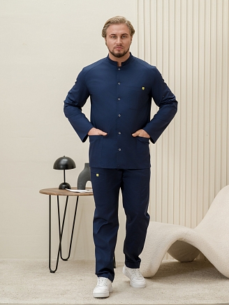 Костюм медицинский мужской М-178-63 Элит-145/Стрейч