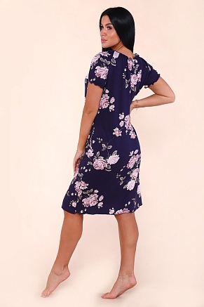 Женская сорочка 916 / Темно-синий