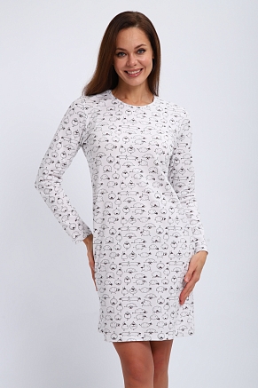 Ночная сорочка из кулирки Соня / Овечки