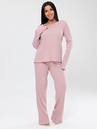 Женская пижама П-104(Риб) / Розовый