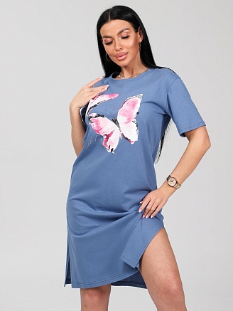 Женская туника Сипроета / индиго