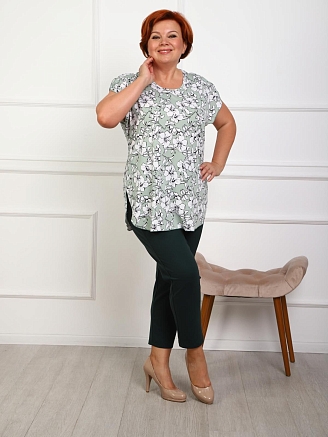 Женская туника Медисон / Оливковый
