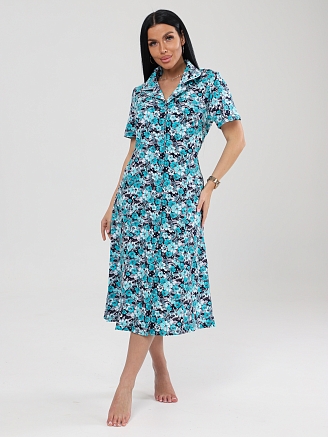 Женский халат ХК-546 / Изумрудная поляна