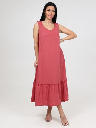 Женское платье Мятка ПлМ-2502 / Брусника